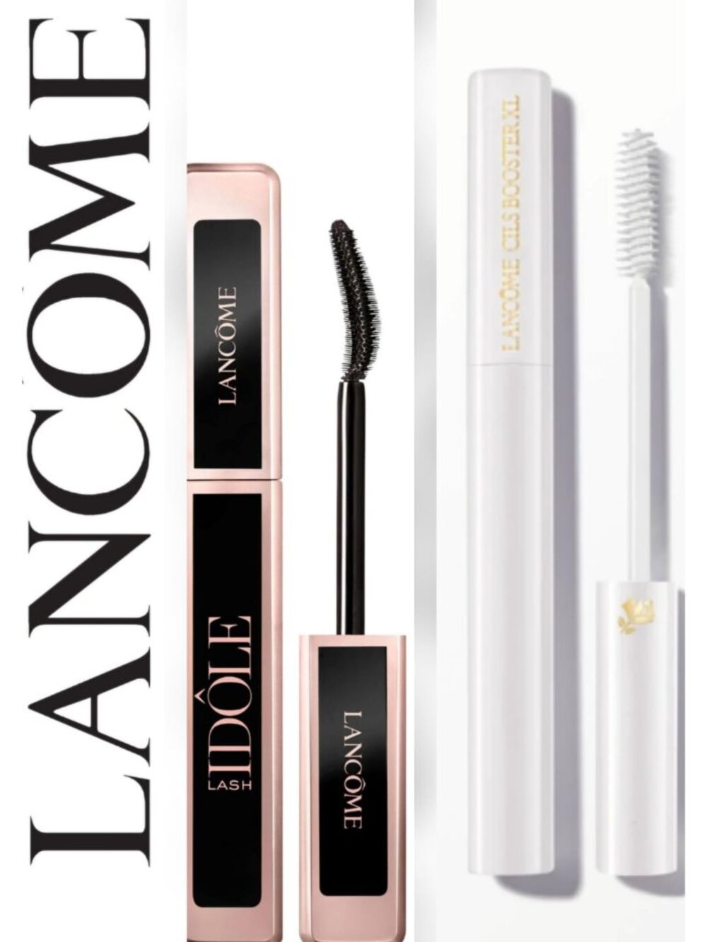 LANCOME Lash Idole  Mascara + CILS Booster XL Mascara Primer NWOT